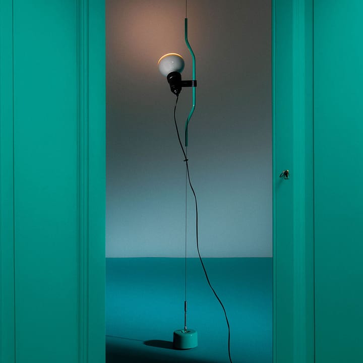 Parentesi gulv- og taklampe dimbar, Rød Flos