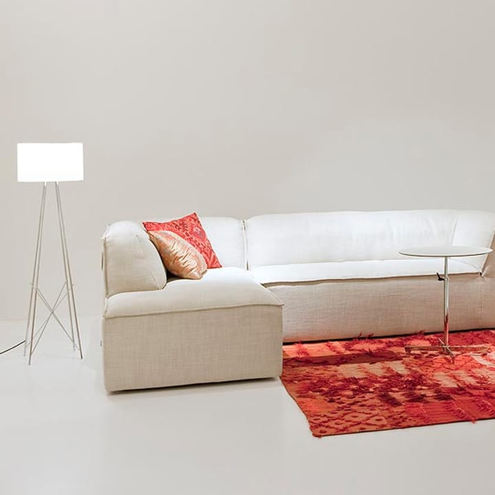 Ray F2 gulvlampe, Hvit-krom Flos