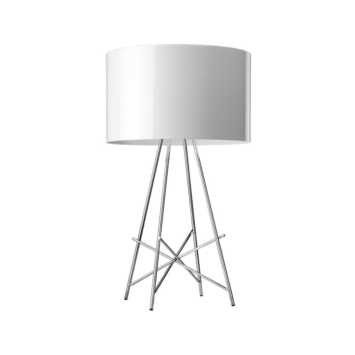 Ray T bordlampe - Hvit-krom - Flos