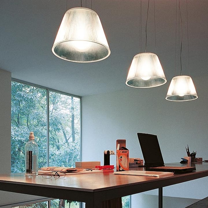 Romeo Moon S1 pendel, Hvit-glas Flos