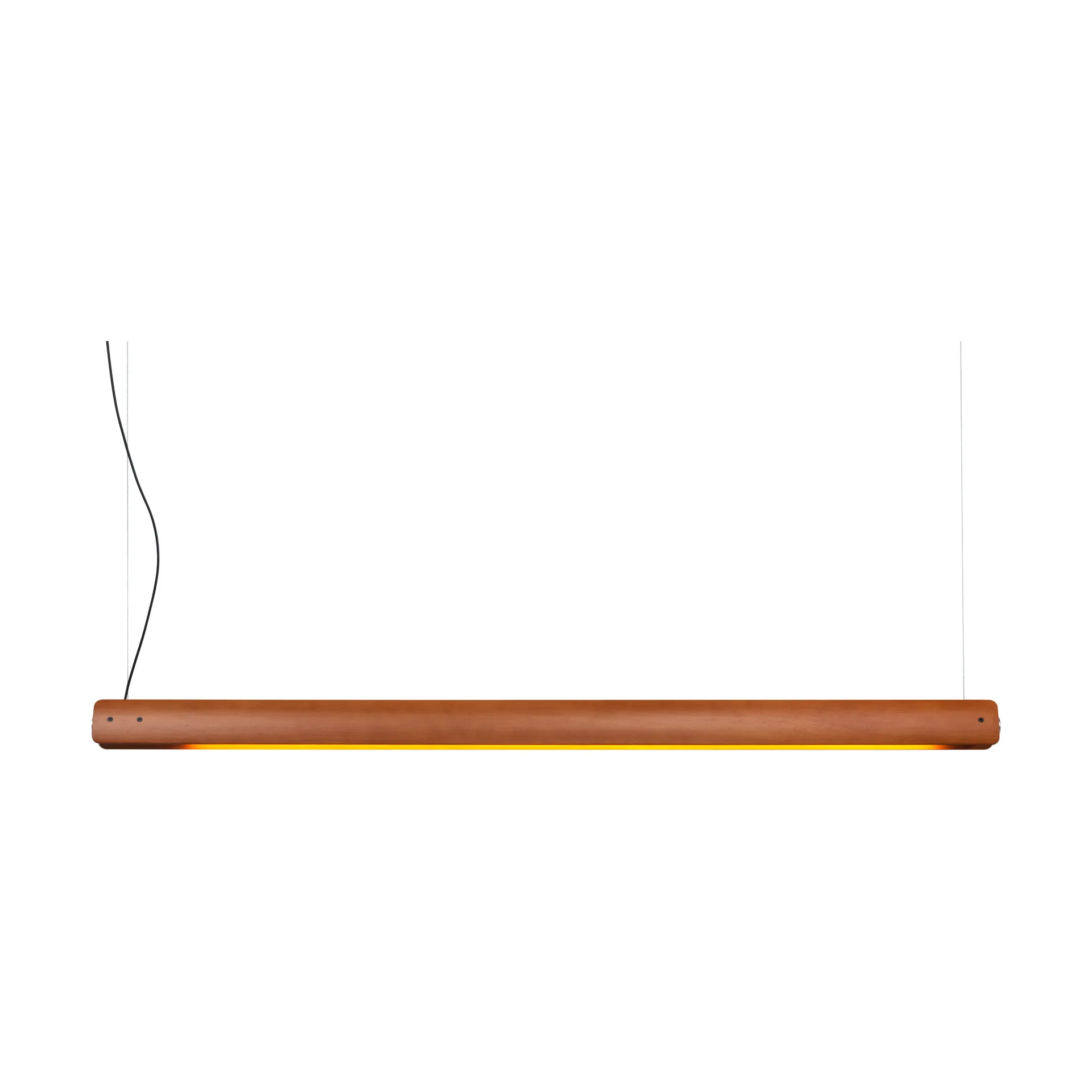 Seki-han pendel 212,5 cm, Heat treatened ash-black metal Flos