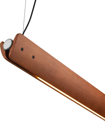 Seki-han pendel 212,5 cm - Heat treatened ash-black metal - Flos