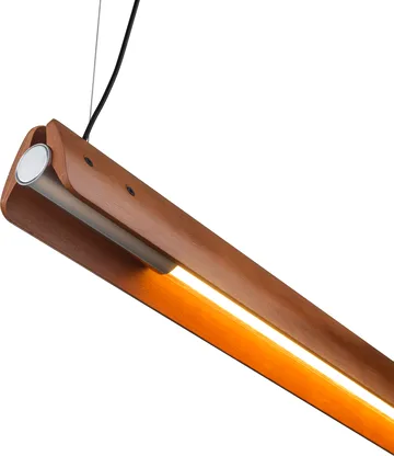 Seki-han pendel 212,5 cm - Heat treatened ash-black metal - Flos