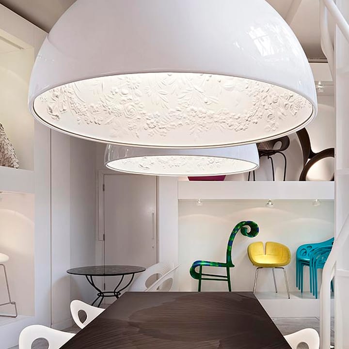 Skygarden 1 pendel, Svart matt Flos