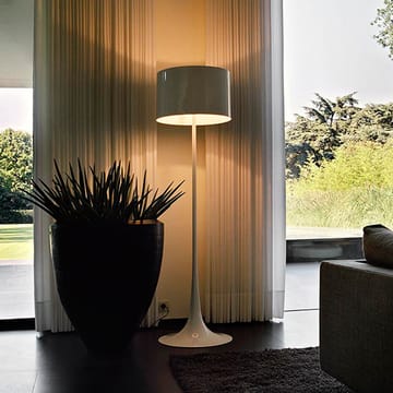Spun Light F gulvlampe - Svart - Flos