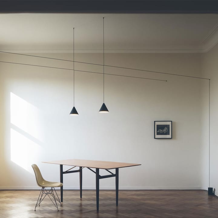 String Light Cone pendel, Blå, 12 m ledning Flos