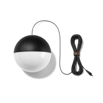 String Light Sphere pendel - Svart, 12 m ledning - Flos