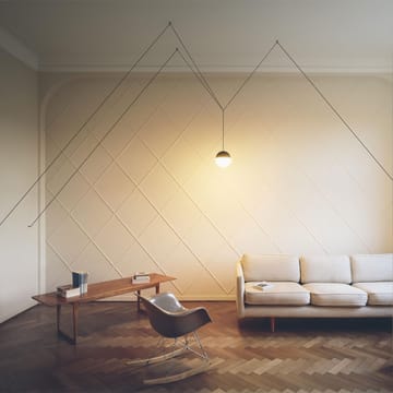 String Light Sphere pendel - Svart, 12 m ledning - Flos
