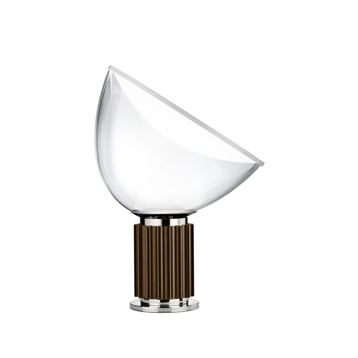 Taccia Small bordlampe LED 48,5 cm - Bronse-glaskuppel - Flos