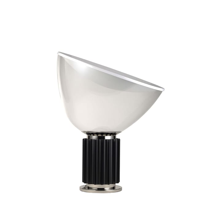 Taccia Small bordlampe LED 48,5 cm - Svart-glasskuppel - Flos