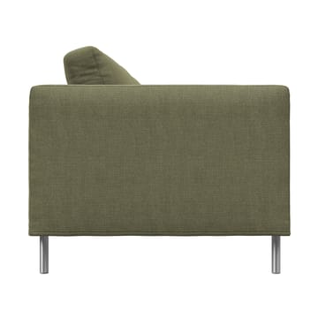 Alex 2,5-seters sofa - Stoff Hiro Lightgreen-aluminiumben - Fogia