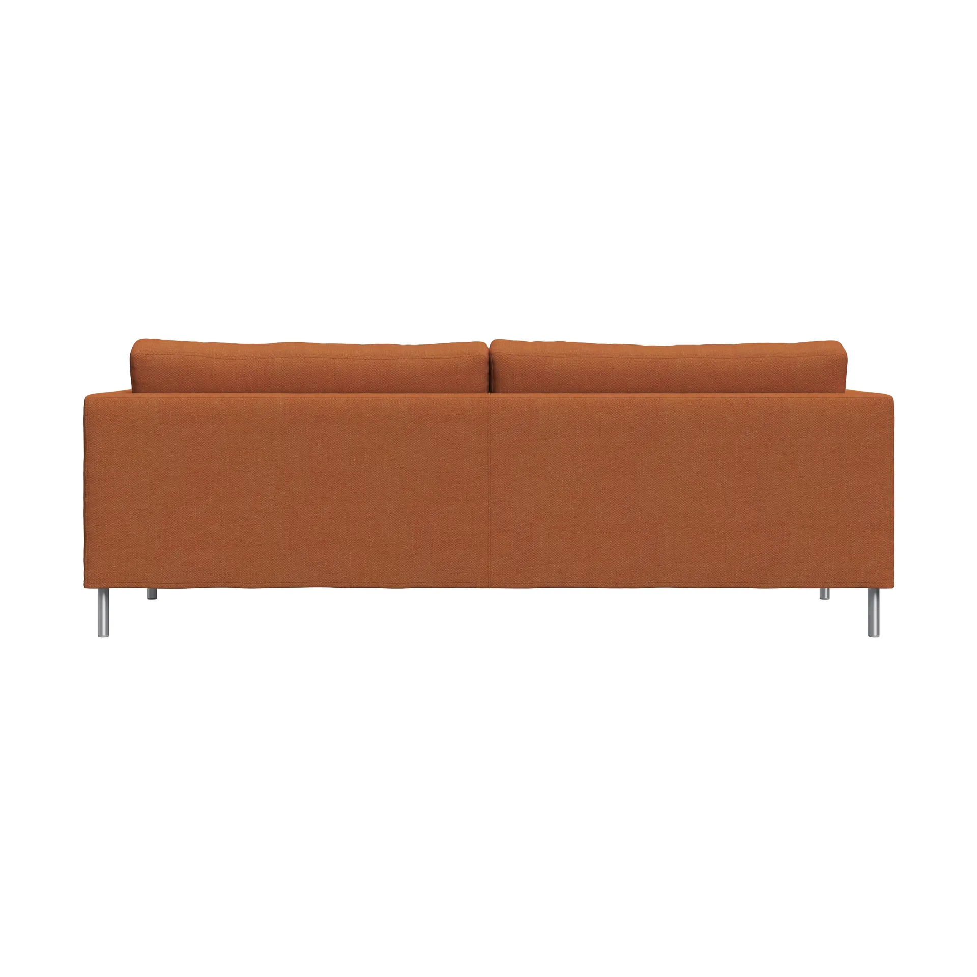 Alex 2,5-seters sofa, Stoff Hiro Rustred-aluminiumben Fogia