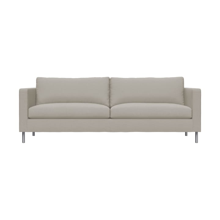 Alex 2,5-seters sofa - Stoff Hiro Sand-aluminiumben - Fogia
