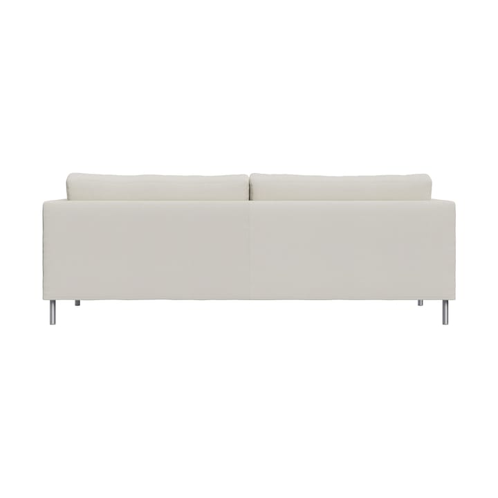 Alex 2,5-seters sofa, Stoff Hiro White-aluminiumben Fogia