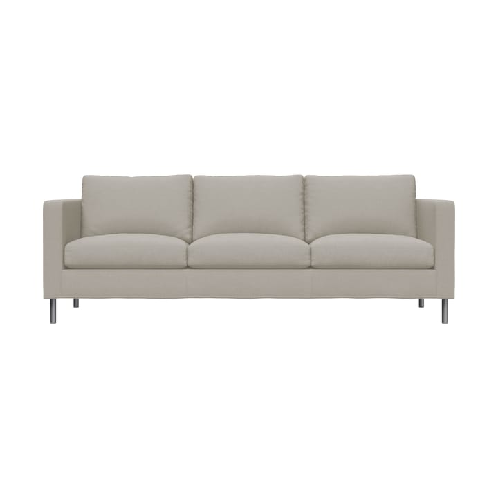 Alex 3-seters sofa - Stoff Hiro Sand-aluminiumben - Fogia