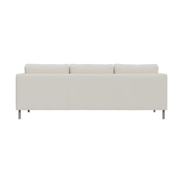 Alex 3-seters sofa - Stoff Hiro White-aluminiumben - Fogia