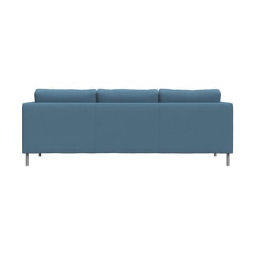 Alex 3-seters sofa - Tekstil Hiro Light Blue-aluminiumben - Fogia