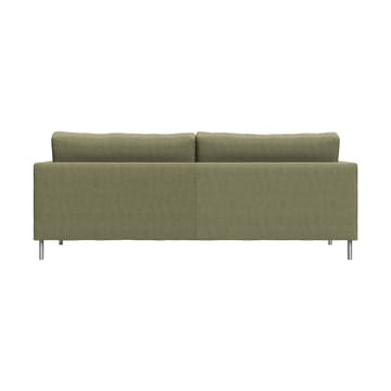 Alex High 2,5-seters sofa - Stoff Hiro Lightgreen-aluminiumben - Fogia
