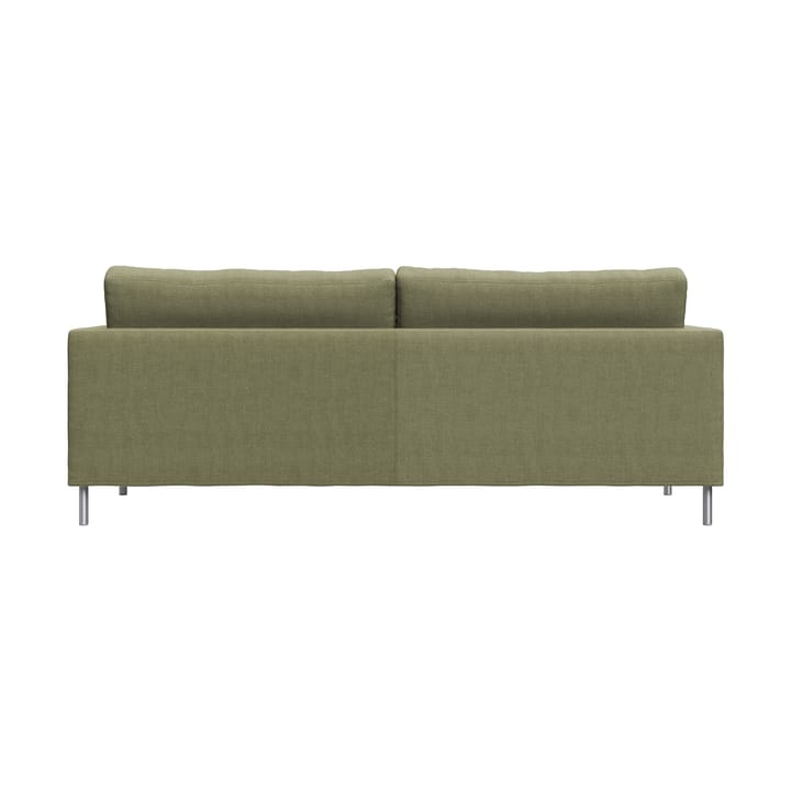 Alex High 2,5-seters sofa, Stoff Hiro Lightgreen-aluminiumben Fogia