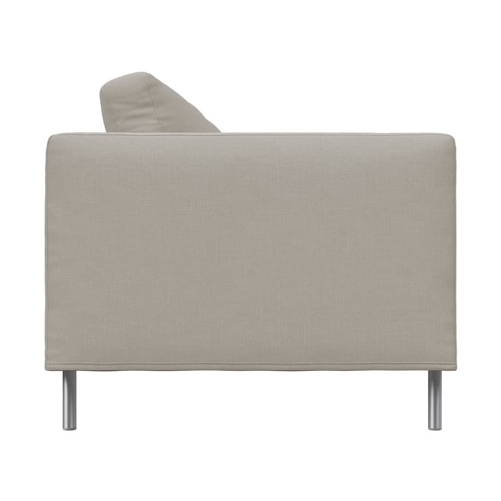 Alex High 2,5-seters sofa, Stoff Hiro Sand-aluminiumben Fogia