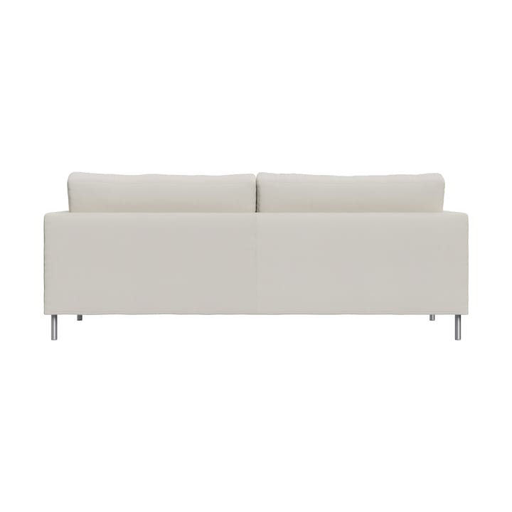 Alex High 2,5-seters sofa, Stoff Hiro White-aluminiumben Fogia