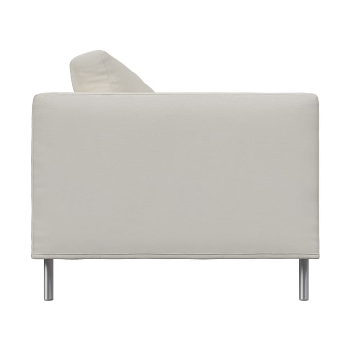 Alex High 2,5-seters sofa, Stoff Hiro White-aluminiumben Fogia