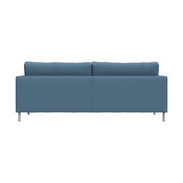 Alex High 2,5-seters sofa - Tekstil Hiro Light Blue-aluminiumben - Fogia