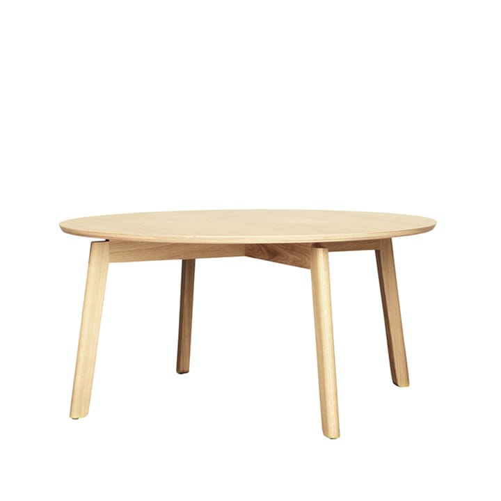 Area sofabord - eik mattlakk, ø80 h.39 cm - Fogia