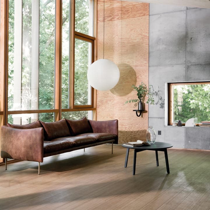 Area sofabord, eik mattlakk, ø80 h.39 cm Fogia