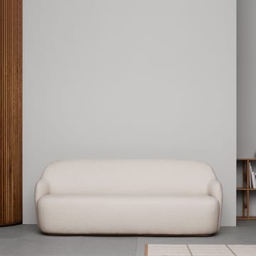 Barba sofa - Stoff vidar 182 antracit-bøk - Fogia