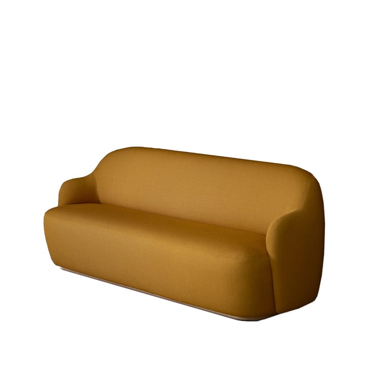 Barba sofa - stoff vidar 472 gul-bøk - Fogia