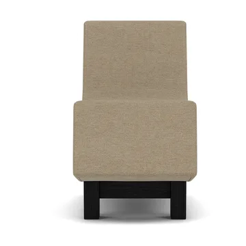 BD1 Lounge Chair - Stoff Ecriture 240-svart eik - Fogia