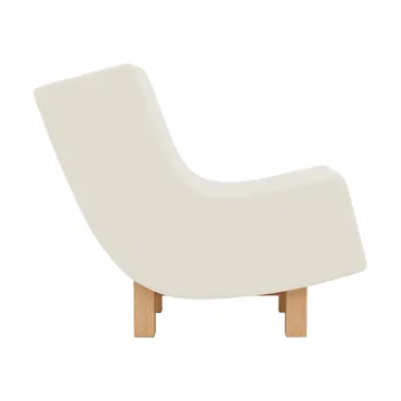 BD1 Lounge Chair - Stoff Karakorum 001-lakkert eik - Fogia