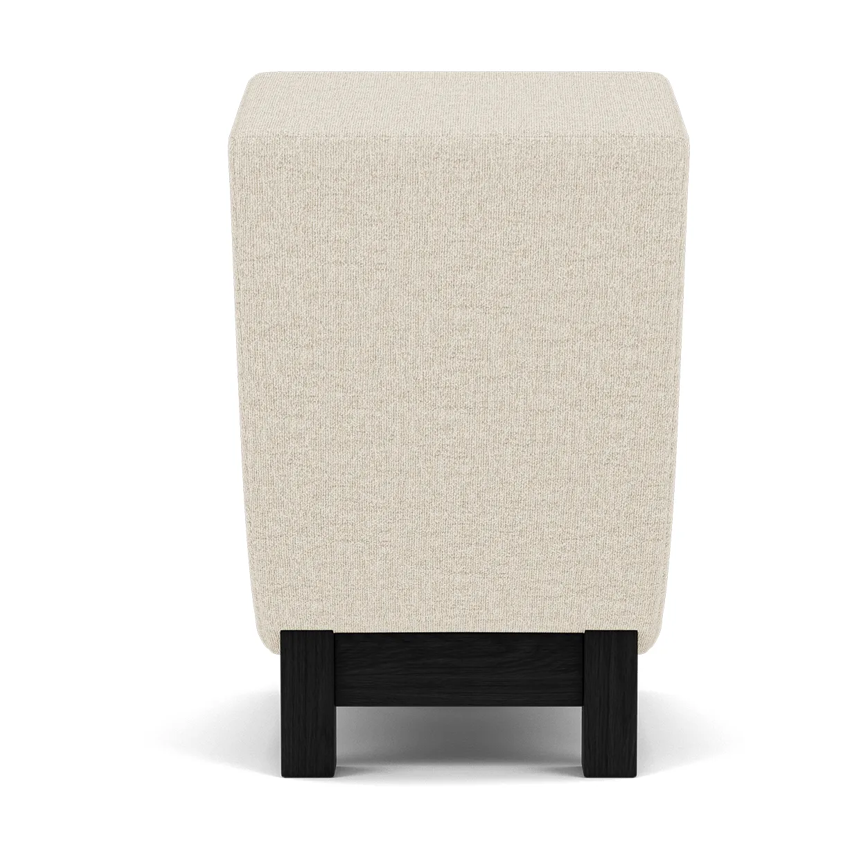 BD1 Lounge Chair, Stoff Moss 0004-svart eik Fogia