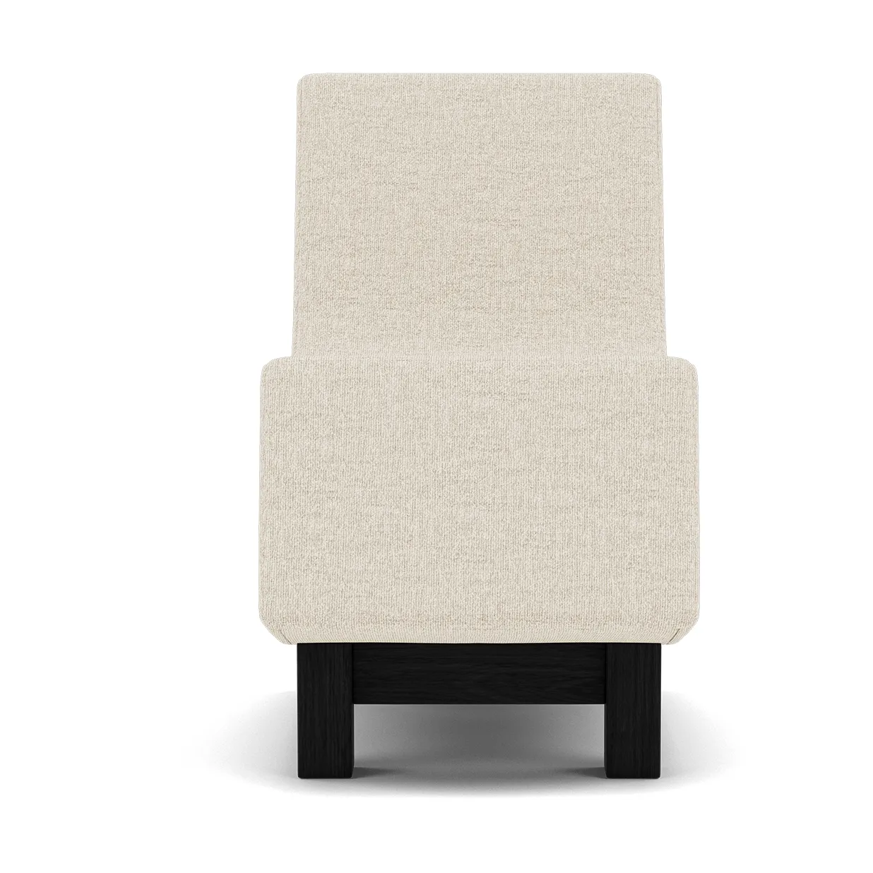 BD1 Lounge Chair, Stoff Moss 0004-svart eik Fogia