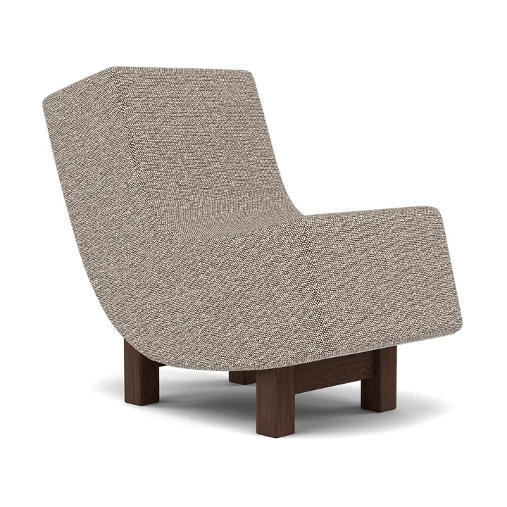 BD1 Lounge Chair - Stoff Moss 0013-røkt eik - Fogia
