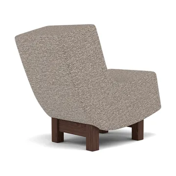 BD1 Lounge Chair - Stoff Moss 0013-røkt eik - Fogia
