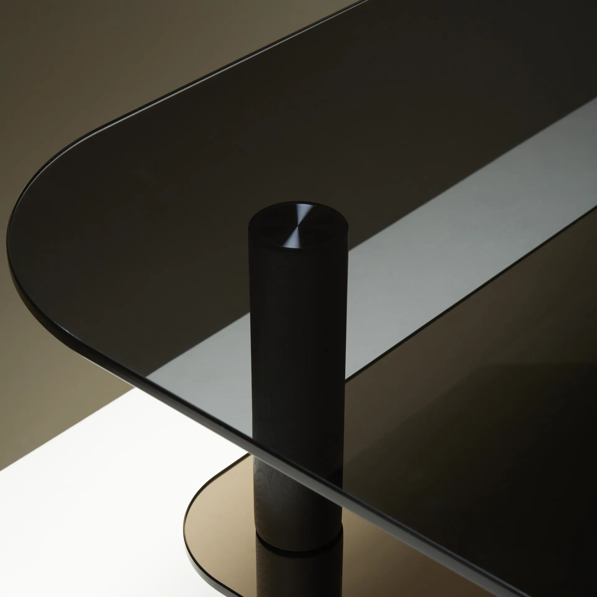 Big Sur sofabord, brun, low Fogia