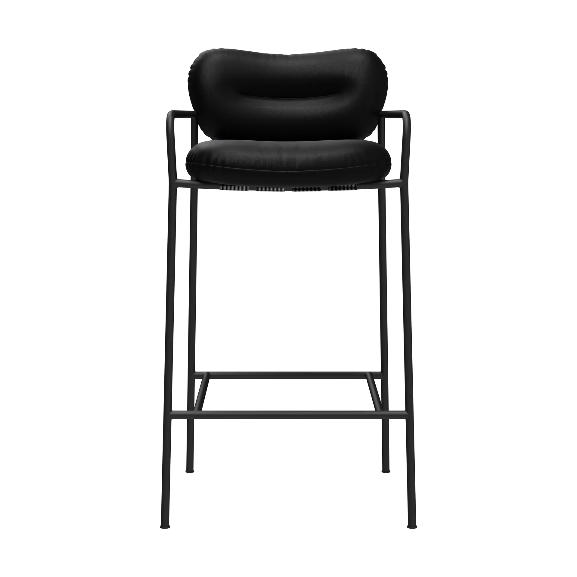 Bollo barstol high 75 cm, Elmotique 99001 svart-svart Fogia