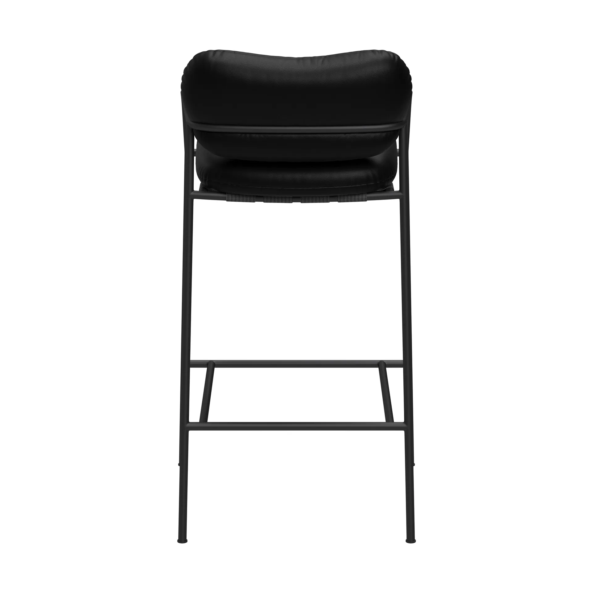 Bollo barstol high 75 cm, Elmotique 99001 svart-svart Fogia