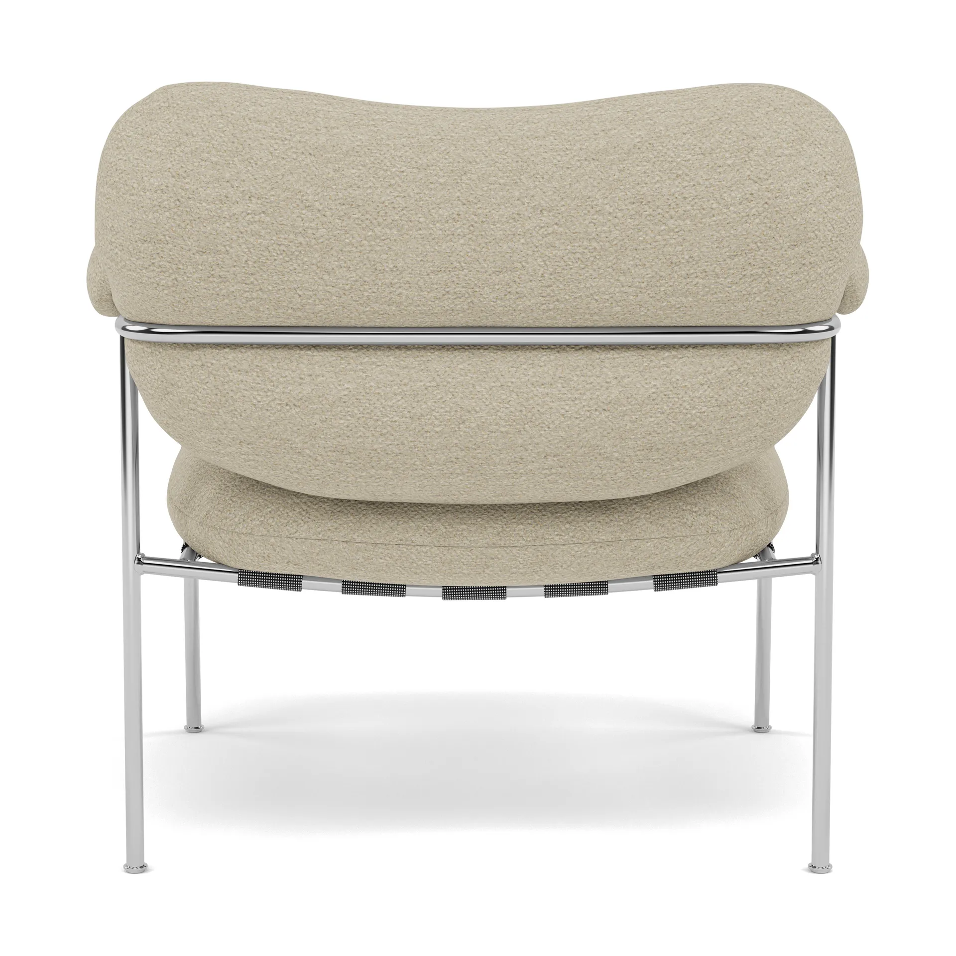 Bollo lenestol, Barnum 2-polished stainless steel Fogia