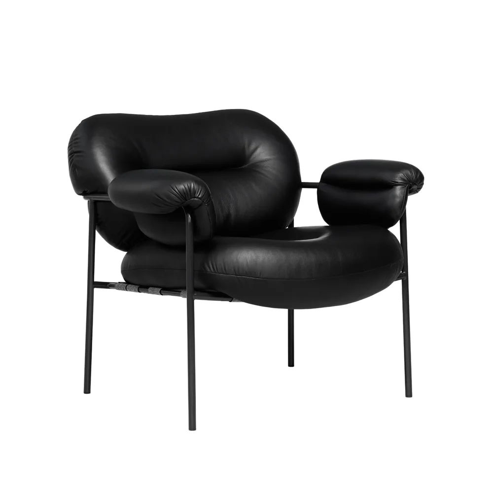 Bollo lenestol, Elmotique 99001 svart-RAL 9005 mattsvart Fogia