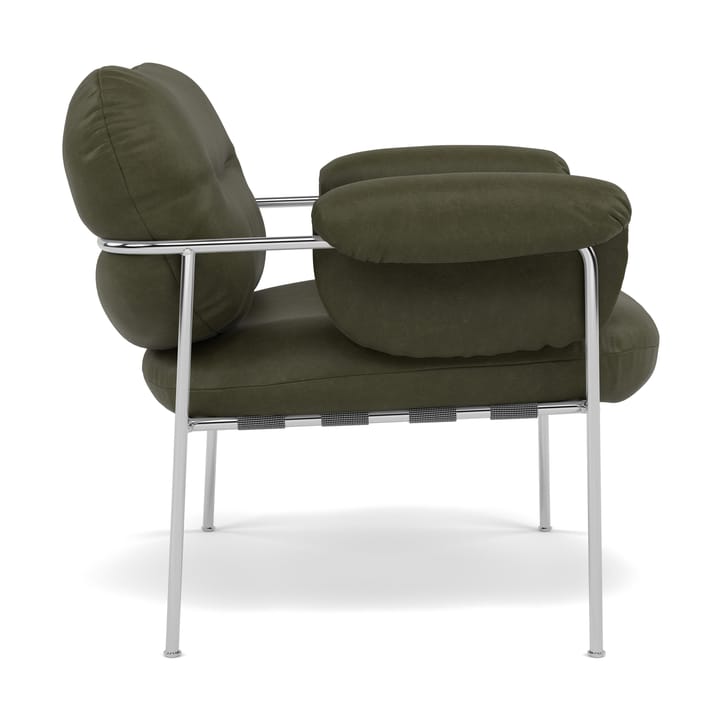 Bollo lenestol, Vintage Olive-polished stainless steel Fogia