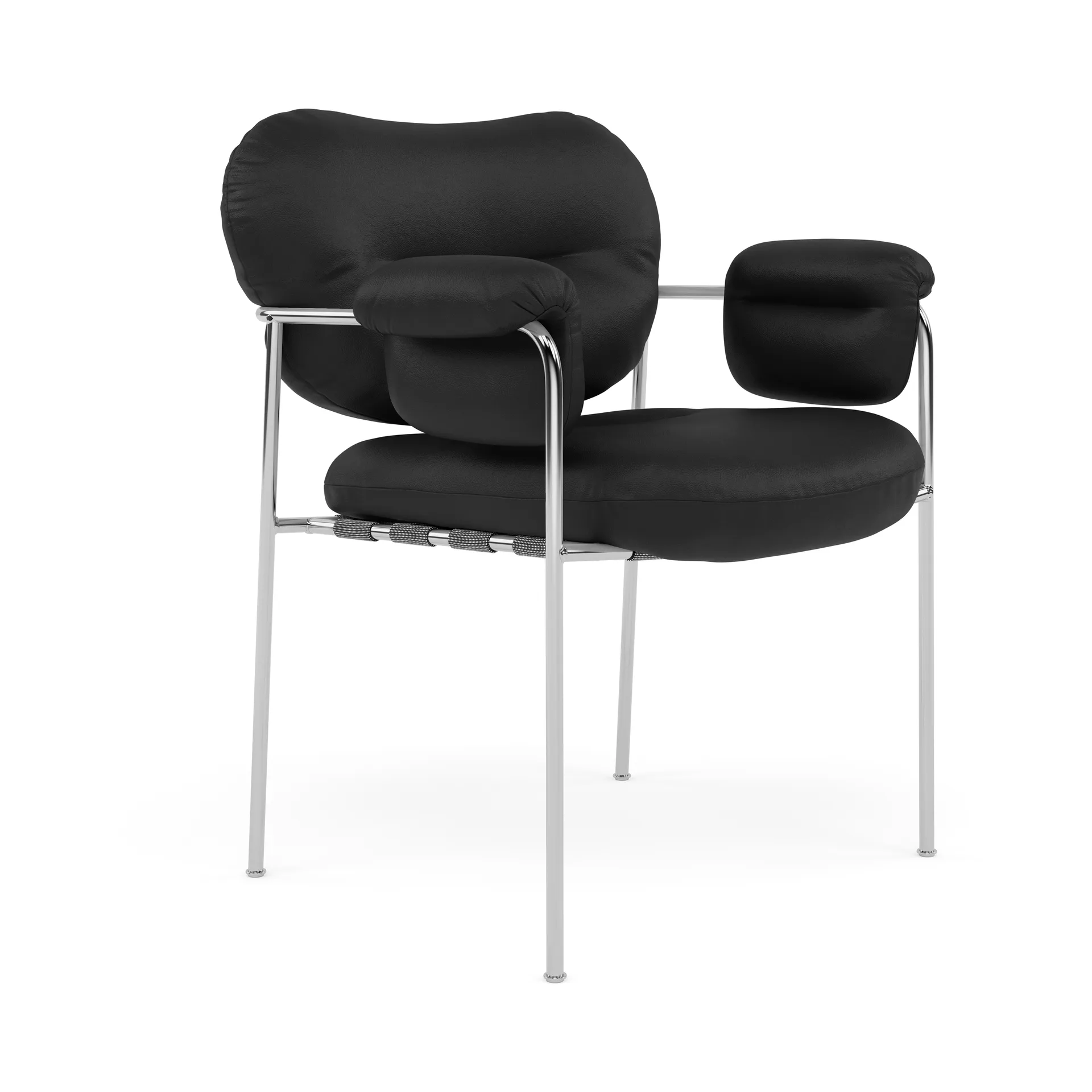 Bollo stol, Elmosoft 99999-polert rustfritt stål Fogia