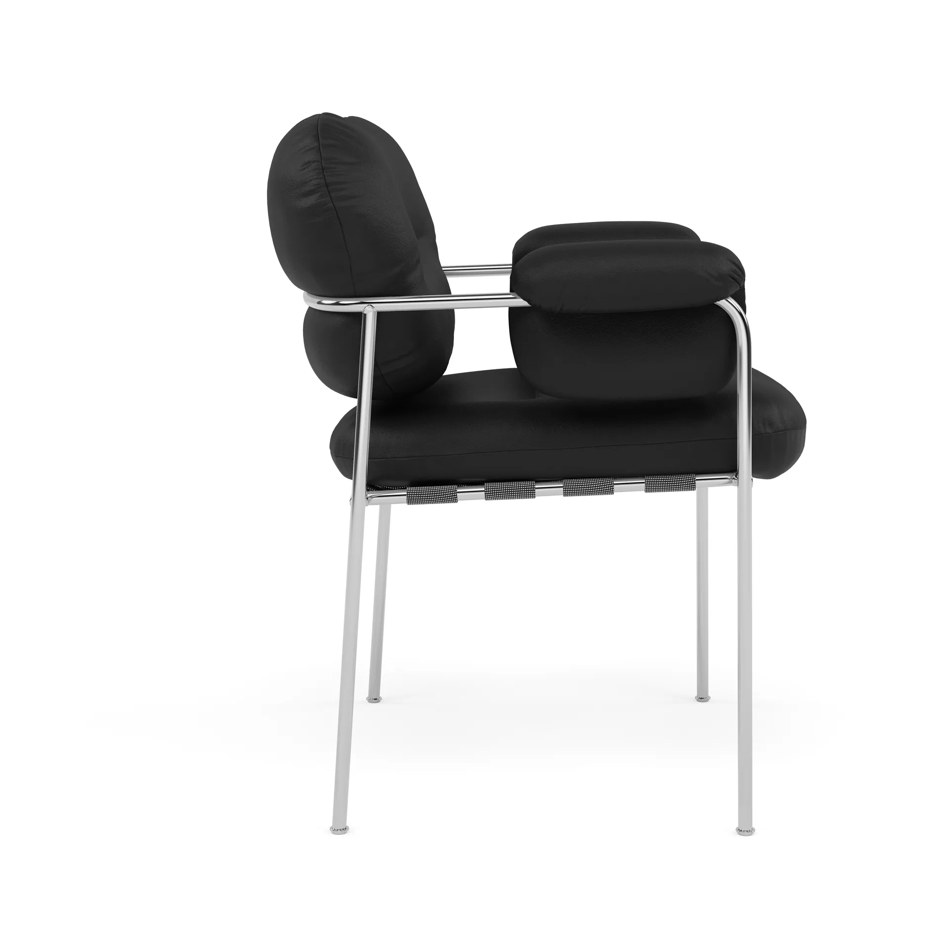 Bollo stol, Elmosoft 99999-polert rustfritt stål Fogia