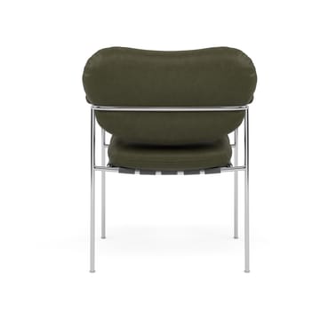 Bollo stol - Vintage Olive-polert rustfritt stål - Fogia