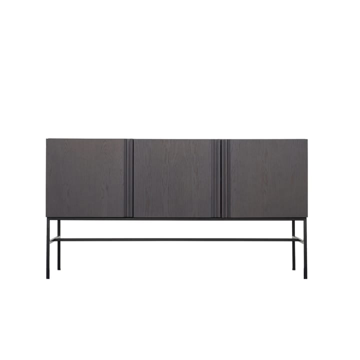 Boss sideboard - Eik-3 dører-kalkstein-metall understell - Fogia