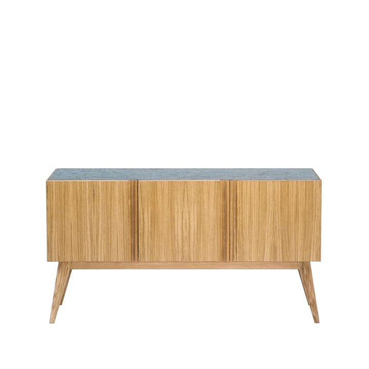 Boss sideboard - Lakkert eik-3 dører-stenskive-eik - Fogia
