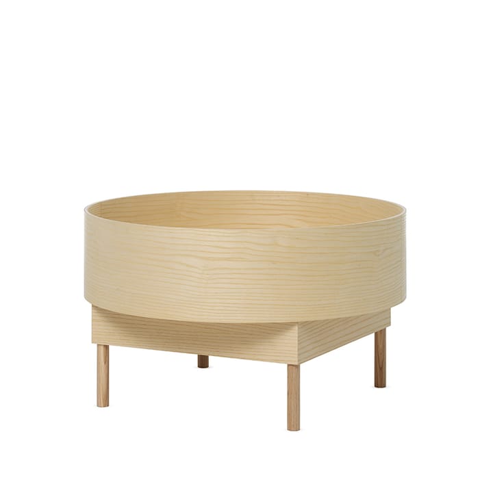 Bowl sofabord - Ask naturlakk-big - Fogia