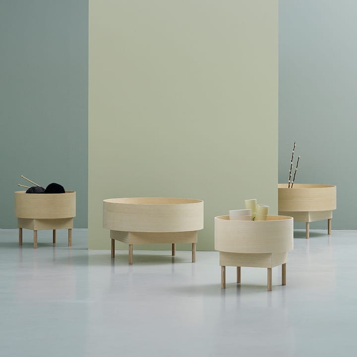 Bowl sofabord, Ask svartbets-small Fogia